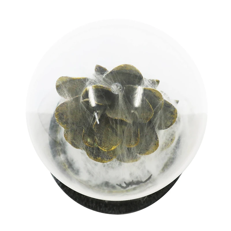 9" Spider Web-Covered Cloche Tabletop Accent by Ashland®