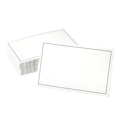 Black Border Place Cards, 50ct. by Celebrate It™