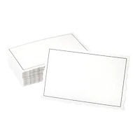 Black Border Place Cards, 50ct. by Celebrate It™