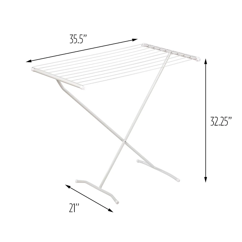 Honey Can Do Metal X-Frame Collapsible Clothes Drying Rack