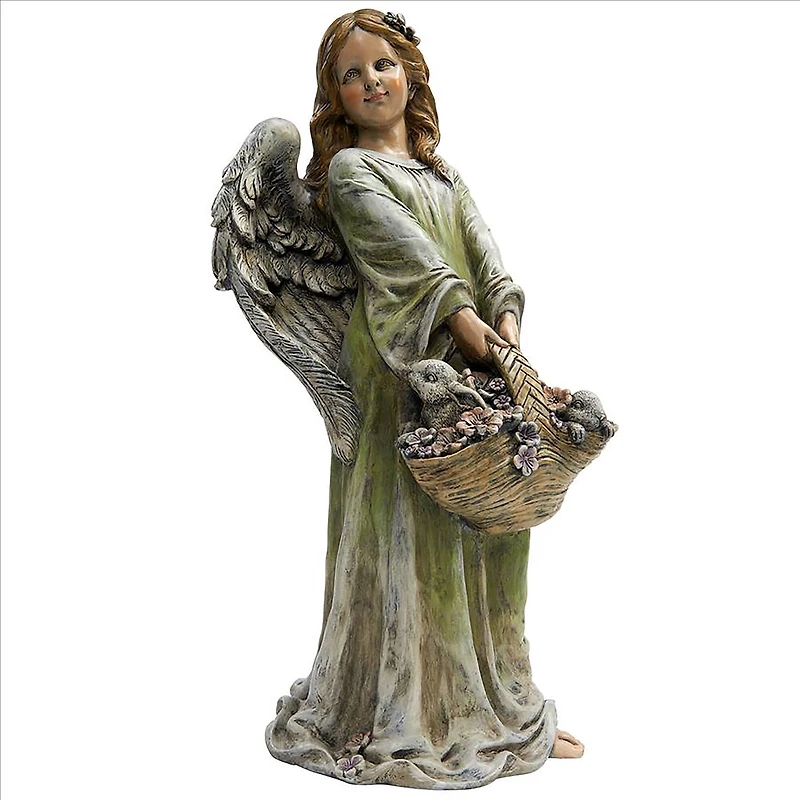 Design Toscano 24.5" Joy the Flower Angel Statue