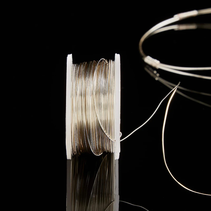 8 Pack: Artistic Wire® Silver Plated 26 Gauge