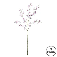 Mini Pink Dancing Orchid Spray, 3ct.