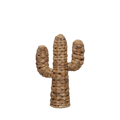 11.75" Water Hyacinth Cactus Tabletop Décor by Ashland®