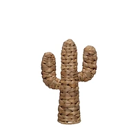 11.75" Water Hyacinth Cactus Tabletop Décor by Ashland®