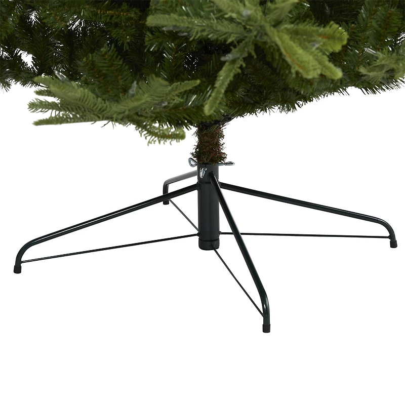 9ft. Pre-Lit Layered Washington Spruce Artificial Christmas Tree, Clear Lights