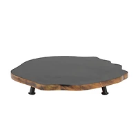 Tree Disc Pedestal Tray Set