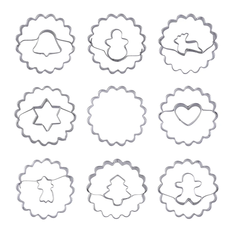 Linzer Cookie Cutter Set by Makery™