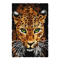 Orchidea Latch Hook Rug Kit Leopard