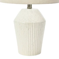 Hello Honey® 21" Round Stoneware Desk Lamp