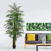 11ft. UV Resistant Artificial Areca Palm Tree (Indoor/Outdoor)