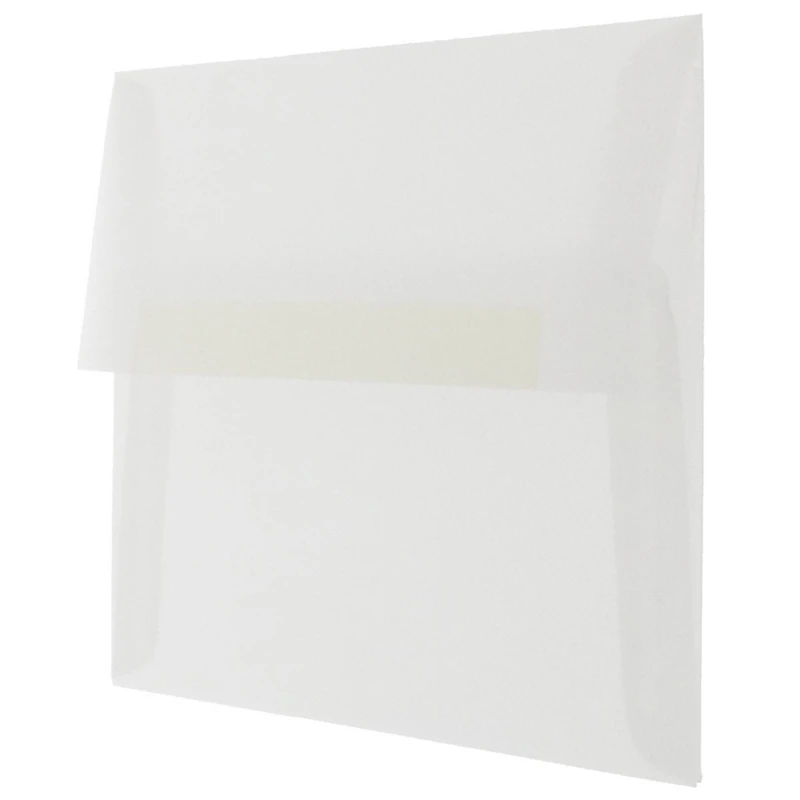 JAM Paper A7 Translucent Vellum Invitation Envelopes