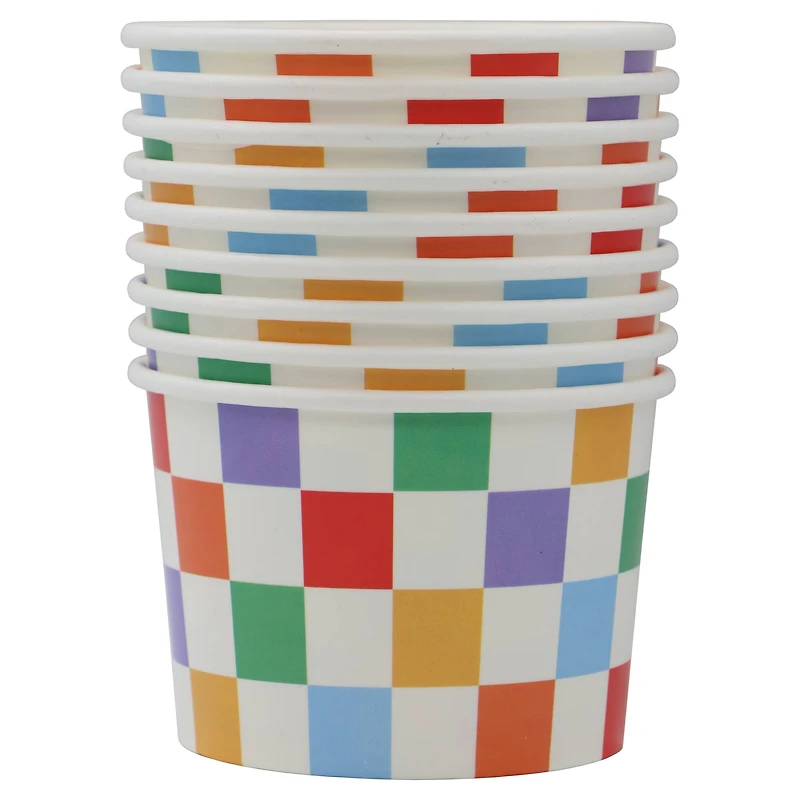 8oz. Checker Snack Cups, 10ct. by Celebrate It™
