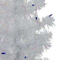 3ft. Pre-Lit White Pine Artificial Christmas Tree, Blue Lights