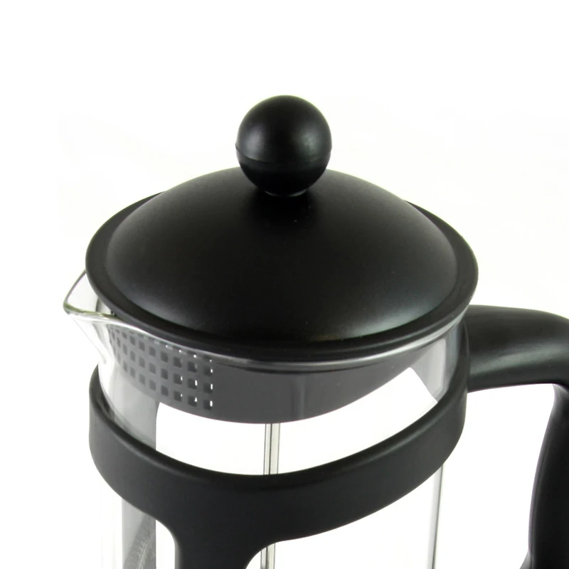 Mr. Coffee Brivio 28oz. Glass French Press Coffee Maker with Plastic Lid