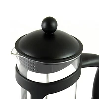 Mr. Coffee Brivio 28oz. Glass French Press Coffee Maker with Plastic Lid