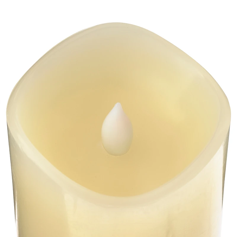 12 Pack: 3" x 4" LED Flame Pillar Candle by Ashland®