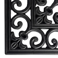 DII® J&M Wrought Iron Rubber Doormat