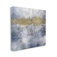 Stupell Industries Abstract Blue & Beige Distressed Urban Texture Wall Accent