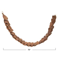 Hello Honey® 6ft. Brown Dried Buri Palm Leaf Garland