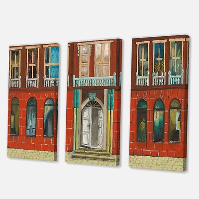 Designart - Red Facade of Shop In Paris II