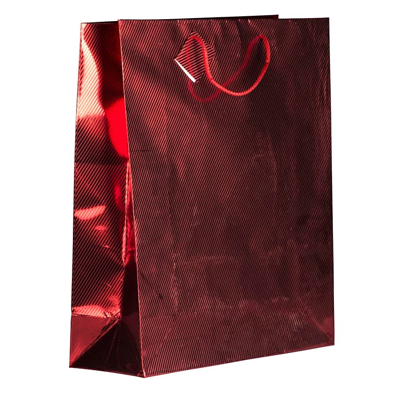 JAM Paper Extra-Large Red Foil Gift Bags, 100ct.