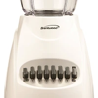 Brentwood White 12-Speed Blender