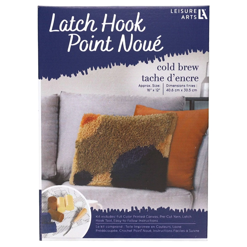 Leisure Arts® Cold Brew Latch Hook Kit