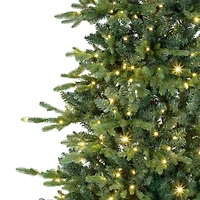 9ft. Pre-Lit Real Touch™️Breckenridge Pine IPT Artificial Christmas Tree, Dual Color LED Lights