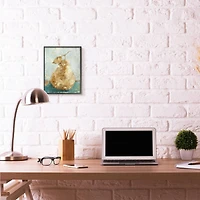Stupell Industries Golden Pear Painting Wall Art in Frame