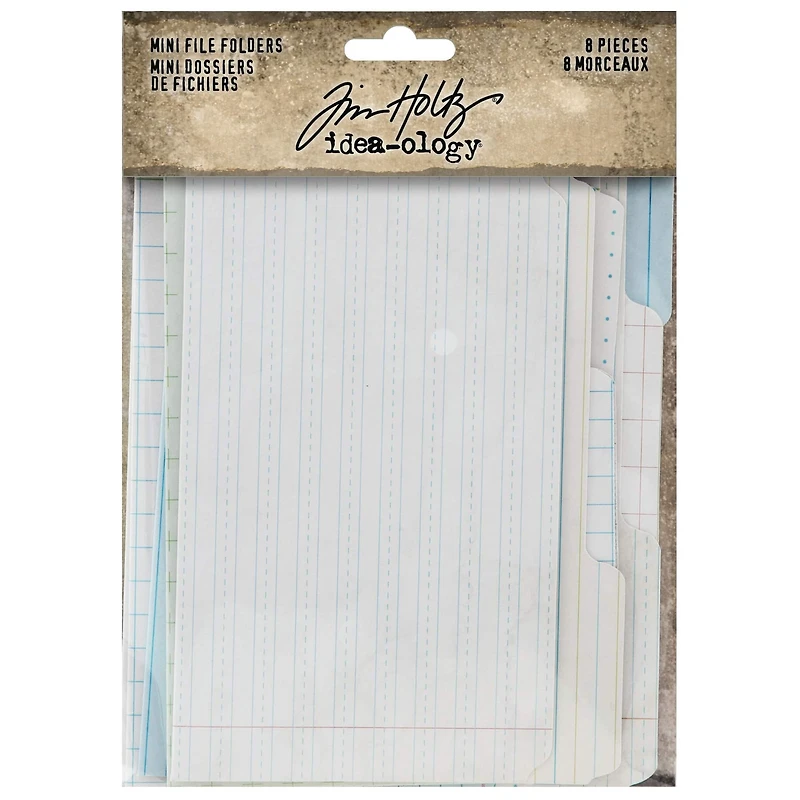 Tim Holtz® Idea-Ology® Mini File Folders