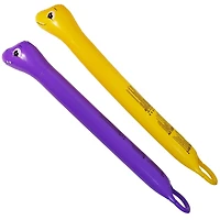 Pool Central® 6ft. Inflatable Purple & Yellow Dinosaur Twisty Tube Pool Toy Set