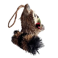4" Sisal Raccoon Natural Ornament by Ashland®