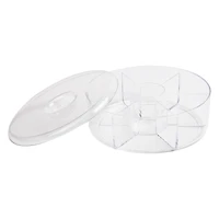 Mind Reader 6-Compartment Clear Acrylic Tea Bag Storage & Organizer