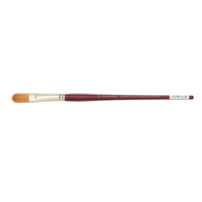Grumbacher® GoldenEdge® Long Handle Filbert Brush