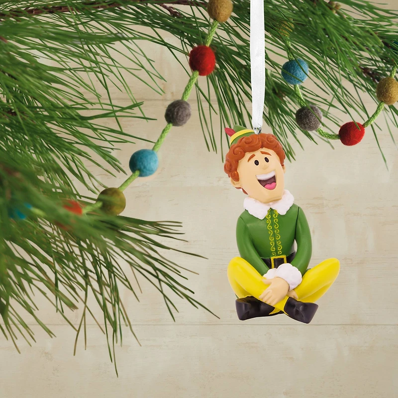 Hallmark 3.5" Buddy the Elf™ Singing Ornament