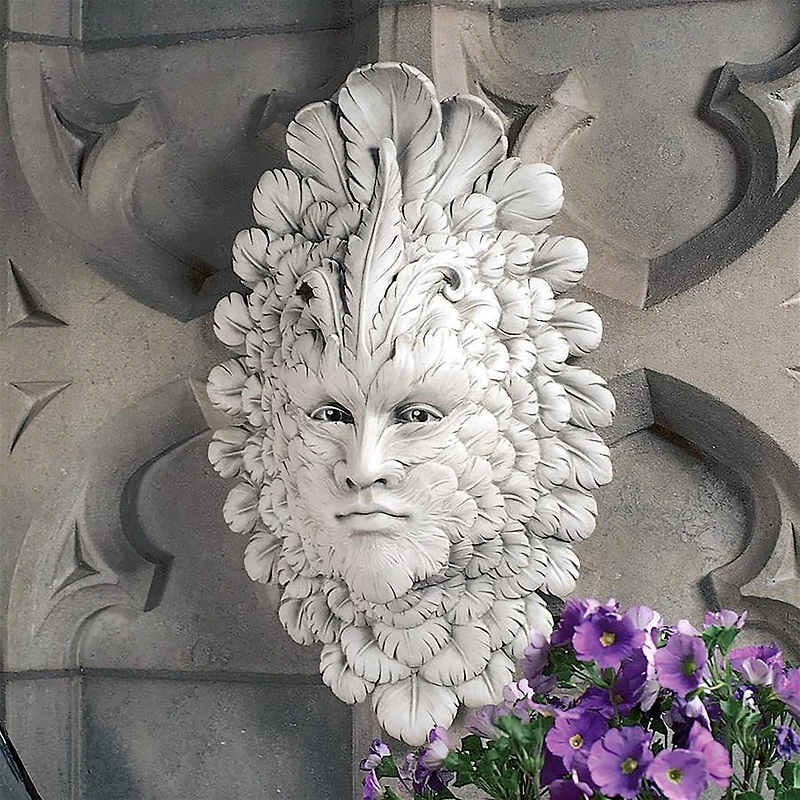 Design Toscano Presence of Carnevale Green Man Wall Sculpture