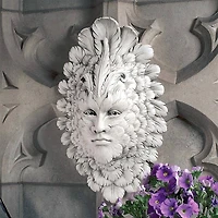 Design Toscano Presence of Carnevale Green Man Wall Sculpture