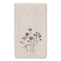 Botanicals Charcoal II Tans 16" x 25" Towel Set