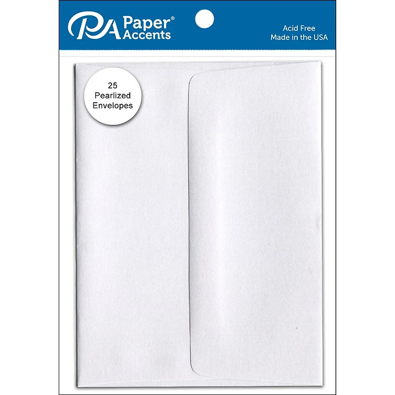 PA Paper™ Accents 4.38" x 5.75" Pearlized Envelope