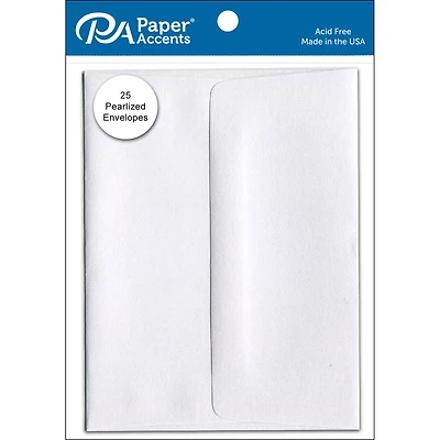 PA Paper™ Accents 4.38" x 5.75" Pearlized Envelope