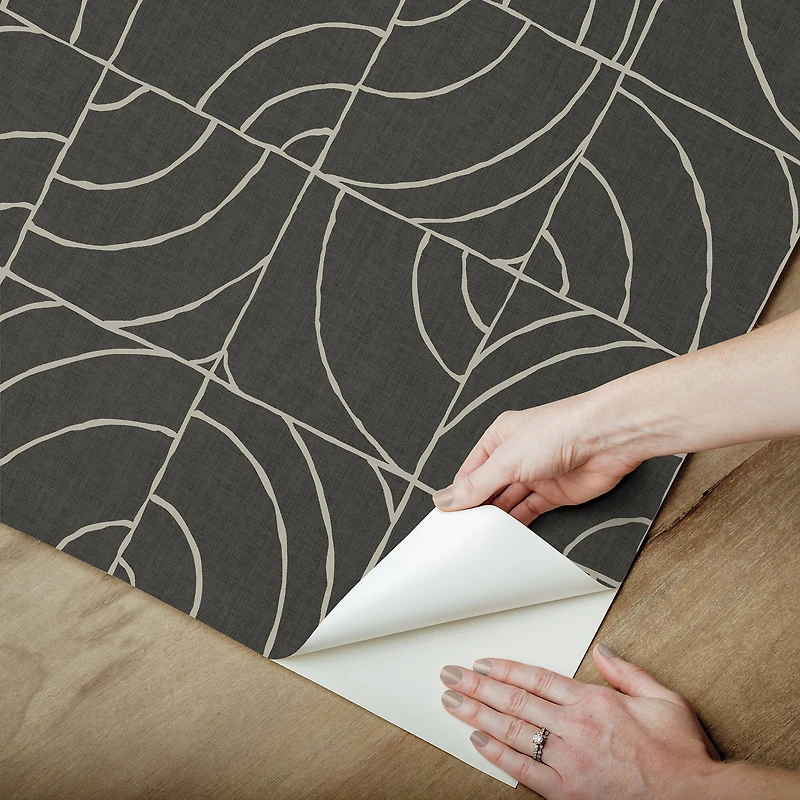 NuWallpaper Egypt Sherrod Batik Blok Peel & Stick Wallpaper