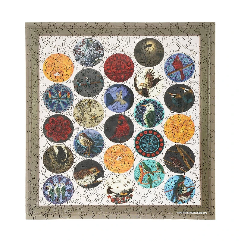 Wooden Jigsaw Puzzle - Birds: 402 Pcs