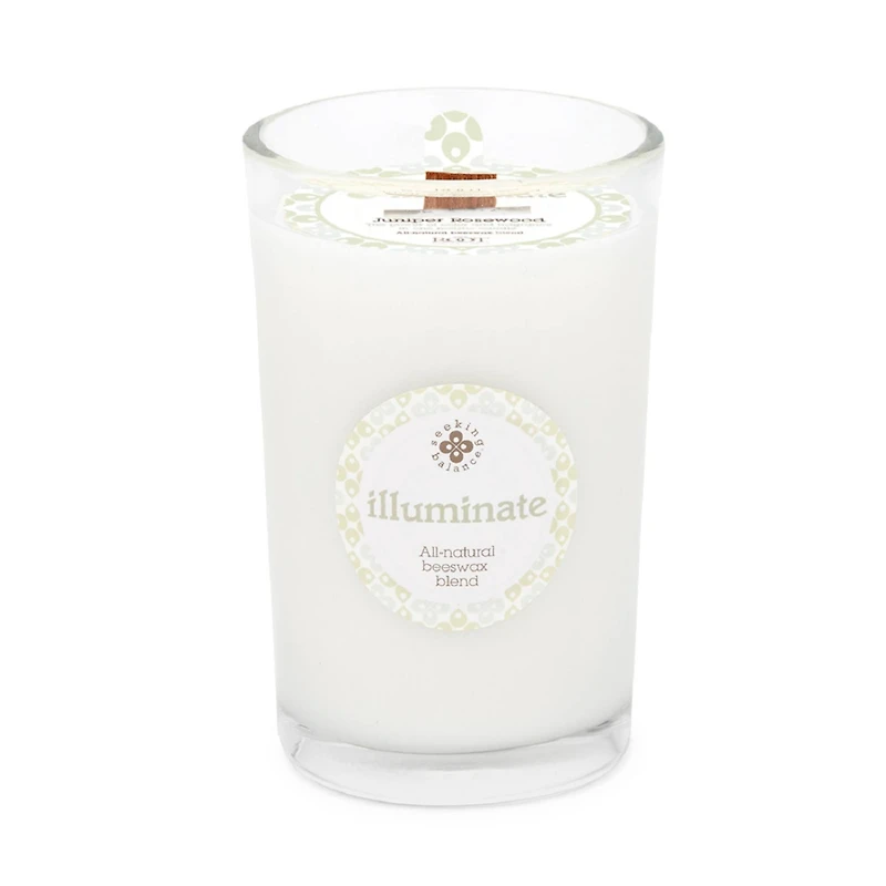 Root Candles Seeking Balance® Illuminate: Juniper Rosewood Jar Candle