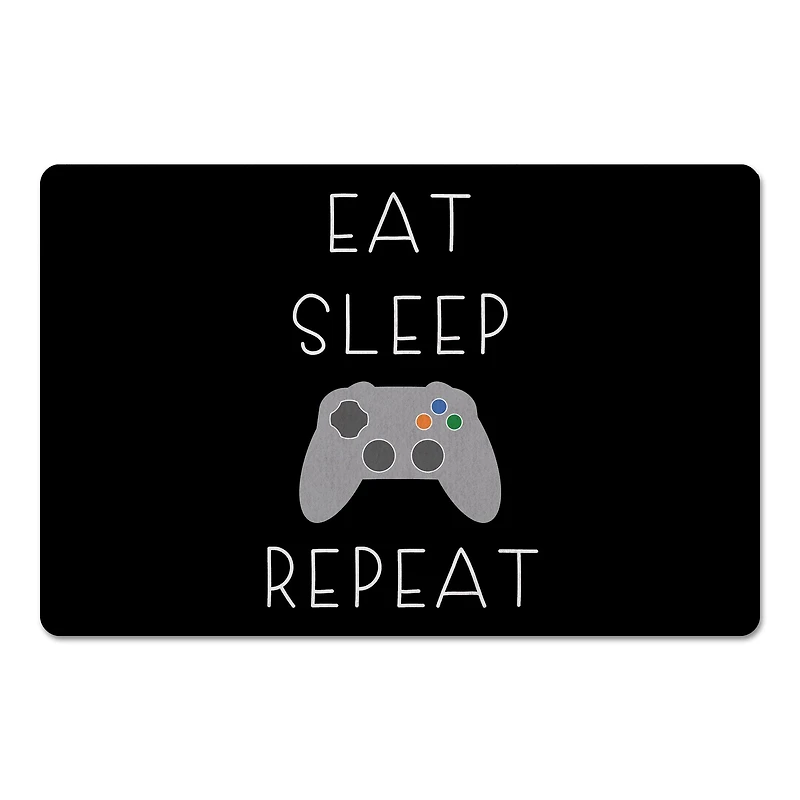 Eat Sleep Game 18" x 27" Floor Mat