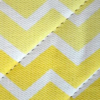 Yellow Chevron Kitchen Set