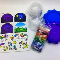 Amav Toys Unicorn Glitter Domes Activity Kit