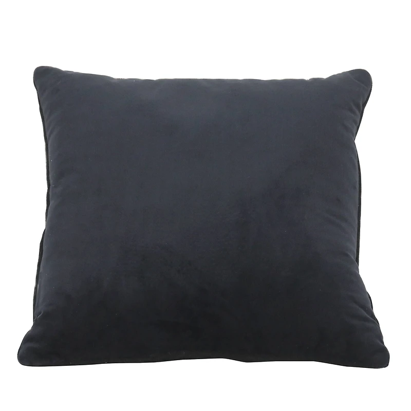 16" Black & White Bat Accent Pillow by Ashland®