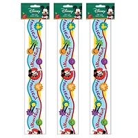 Eureka Deco Trim® Mickey Mouse Clubhouse® I Think I Can Extra Wide Cut Border, 111ft.