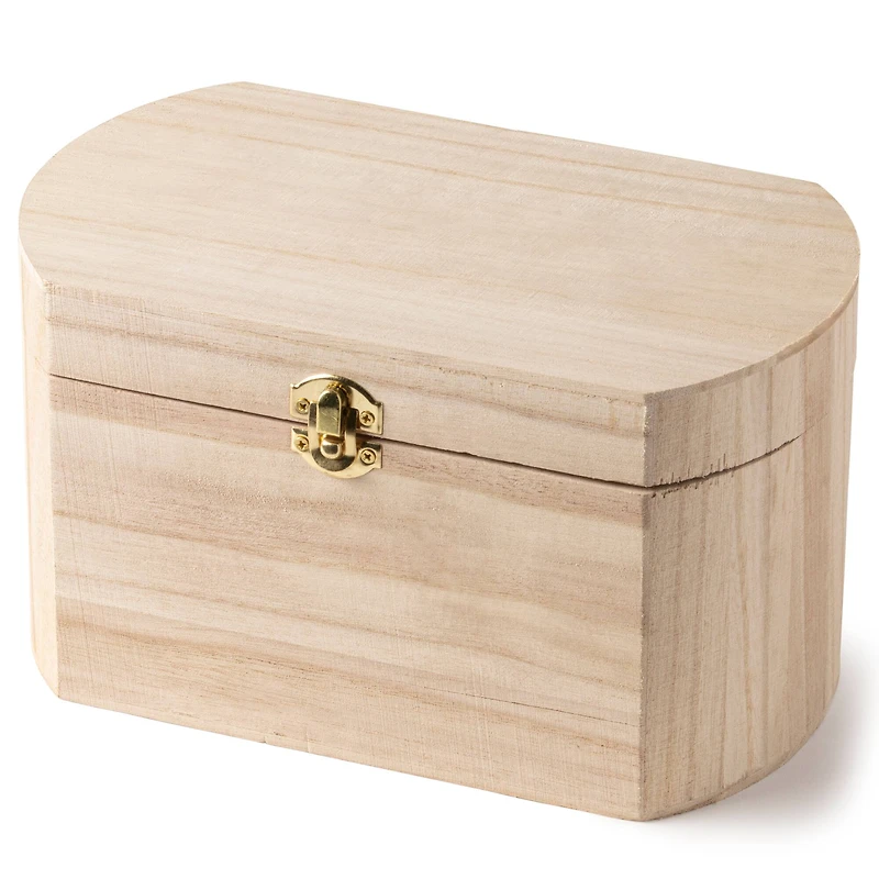 6 Pack: 9.5" Wood Oval Box by Make Market®